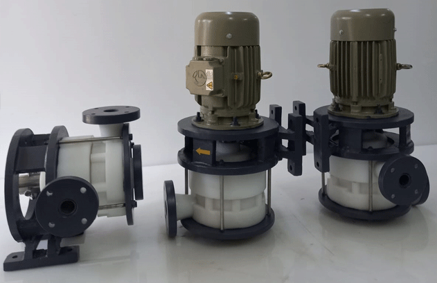 Chemical process pump